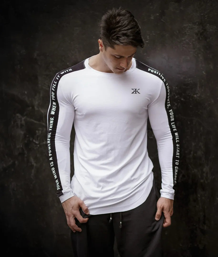 Long Sleeve Gym Workout Tee