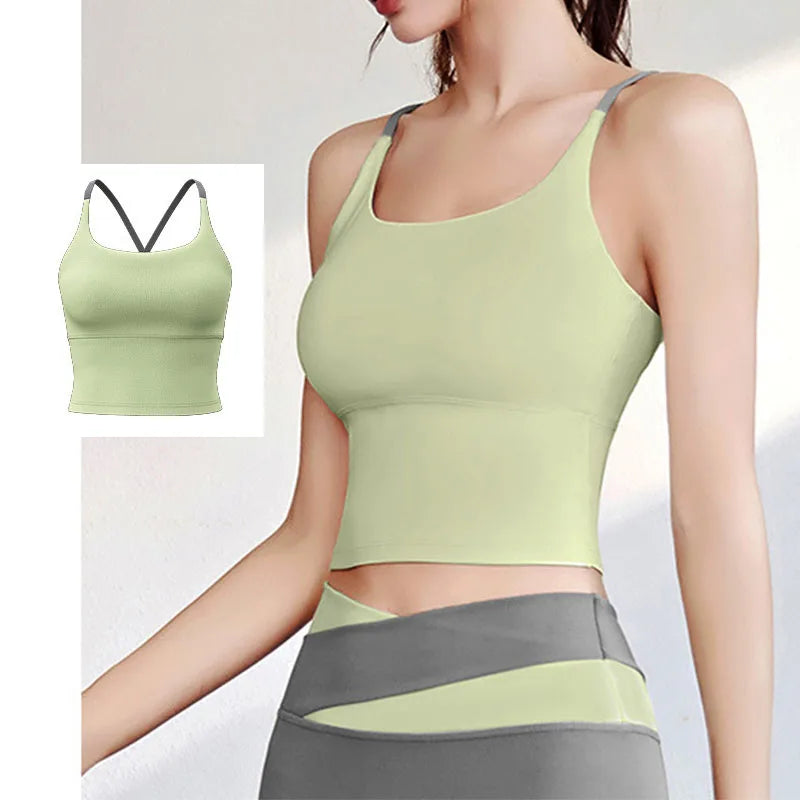 Crisscross Backyoga Bras Gym Tops