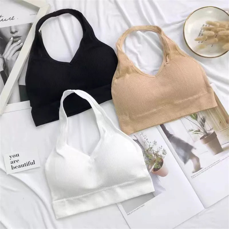 Halter Backless Bra for Women