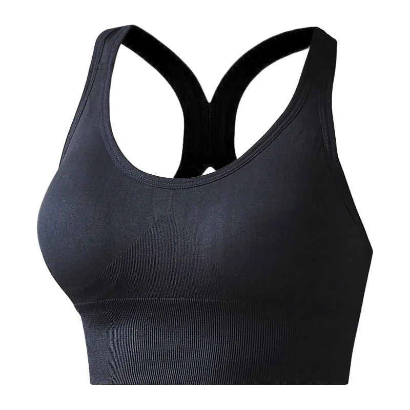 Adjustable Rear buckle Gym running sports bra