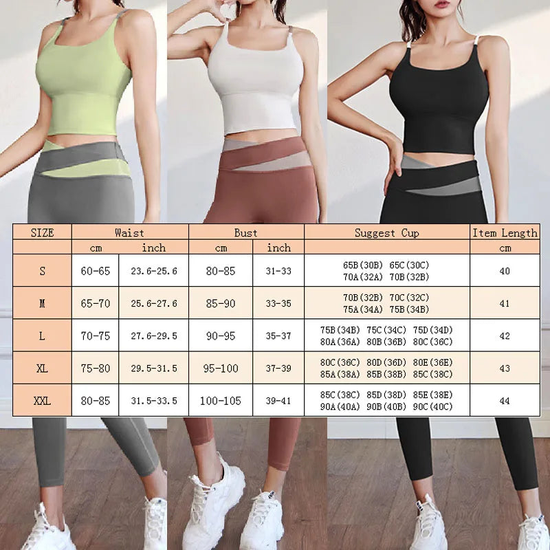 Crisscross Backyoga Bras Gym Tops