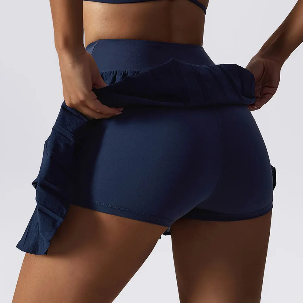 Fitness Skort High Waisted Yoga Skirt