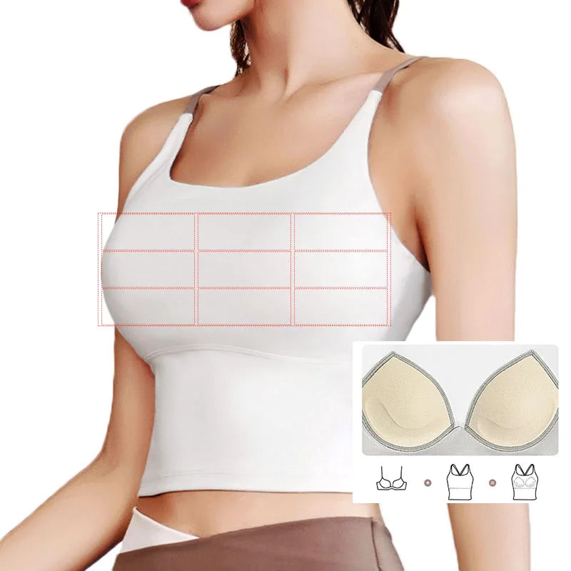 Crisscross Backyoga Bras Gym Tops