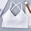 Cross Strap Push-Up Gym Bra